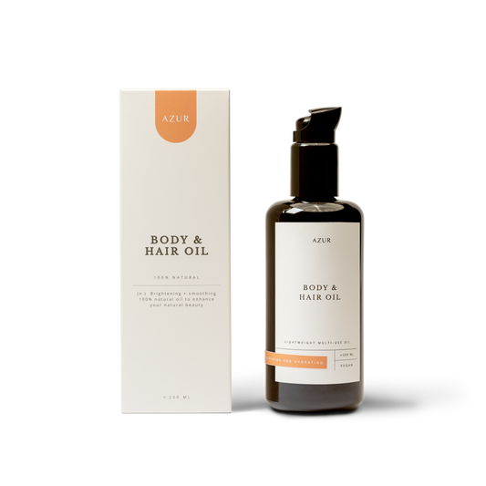 HUILE POUR LE CORPS ET LES CHEVEUX | 100 % naturelle | Squalane