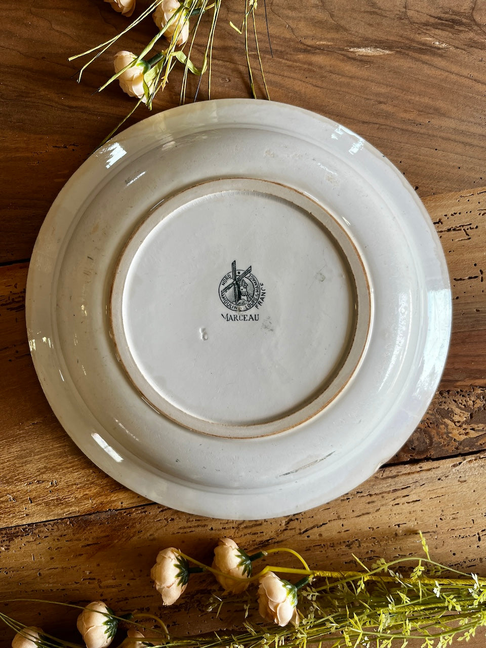 Plats et saladier terre de fer Marceau - Saint Amand et Hamage