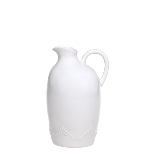 Pichet porcelaine blanche