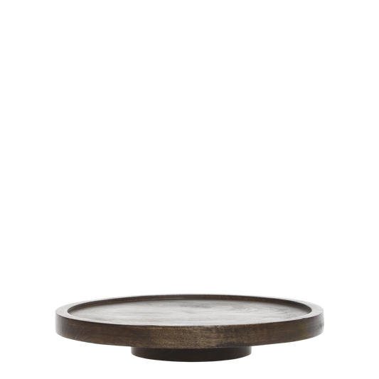 Plat avec base tournante