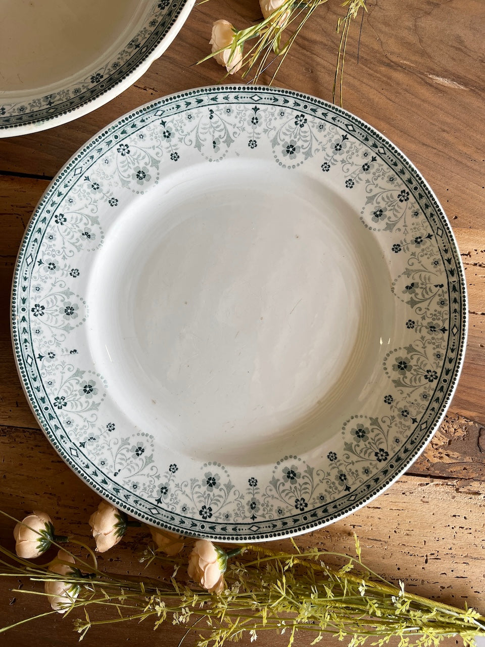 Plats et saladier terre de fer Marceau - Saint Amand et Hamage