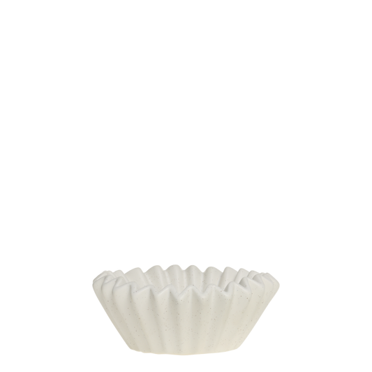 Bol décoratif coquillage - crème