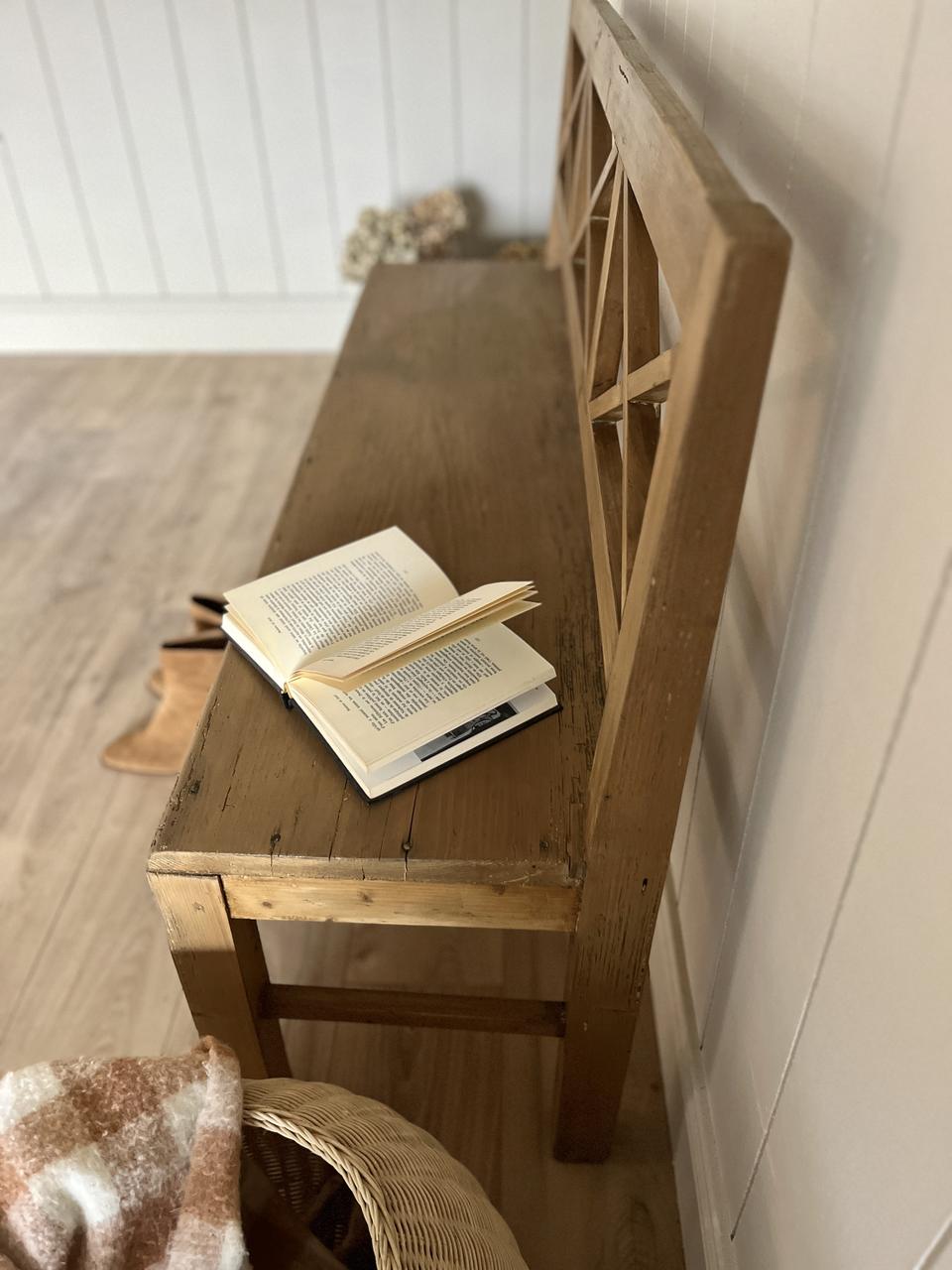 Banc rustique en pin