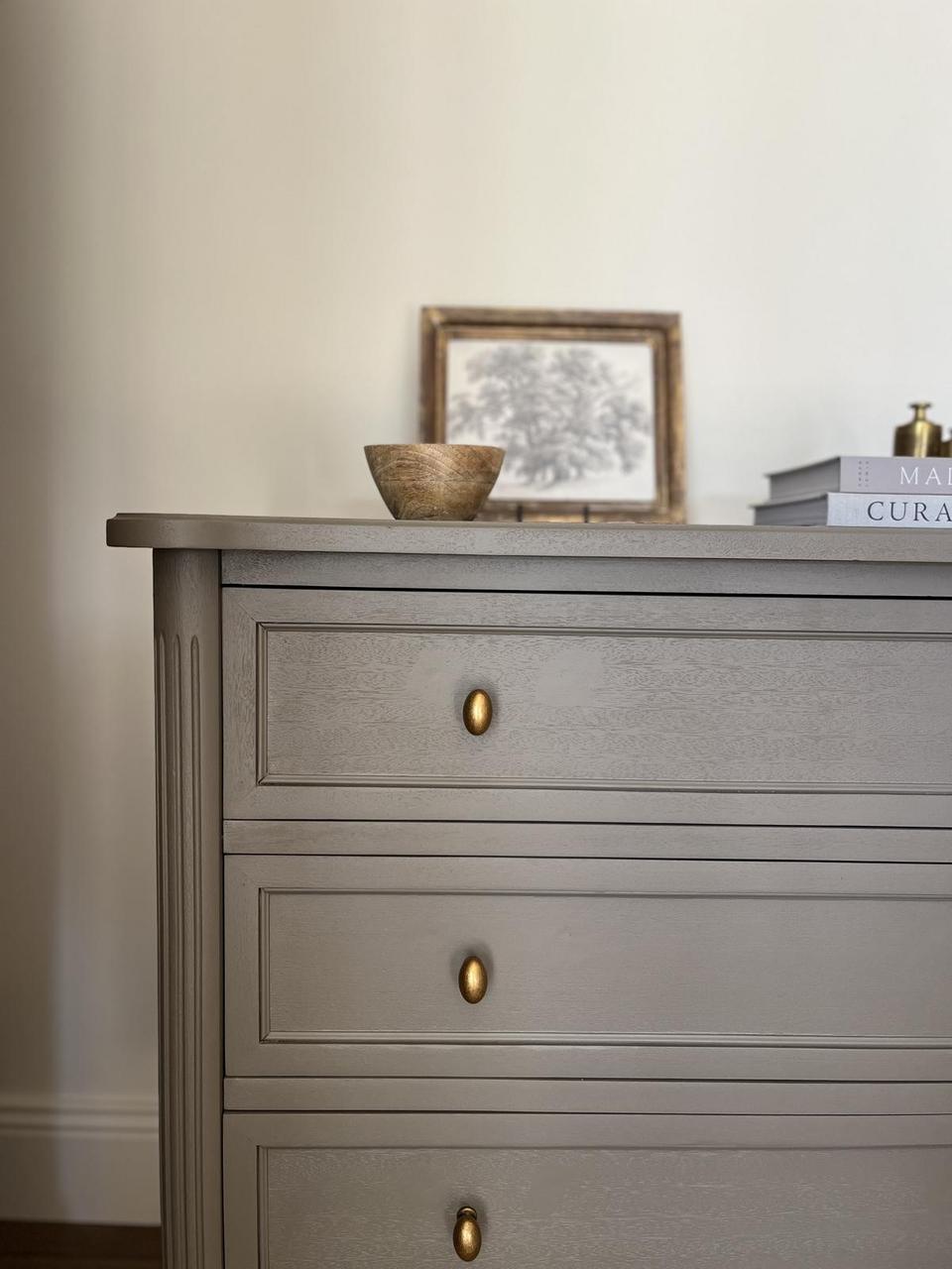 Commode 3 tiroirs - kaki
