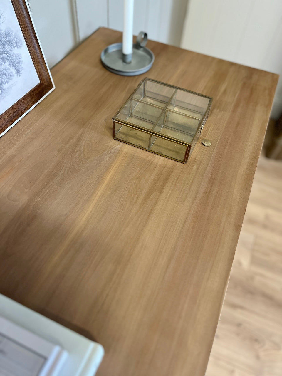 Commode merisier massif 4 tiroirs