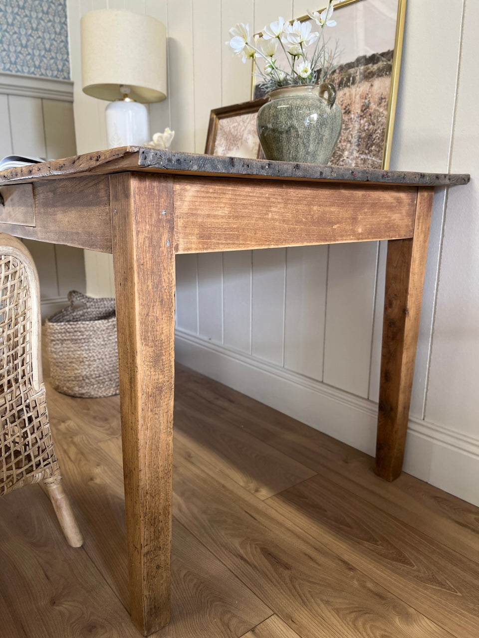 Table de ferme rustique