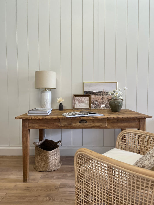 Table de ferme rustique