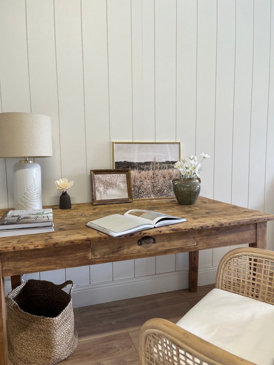 Table de ferme rustique