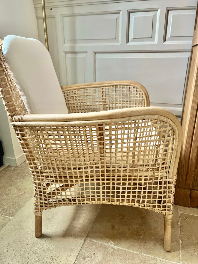 Fauteuil rotin Cayman