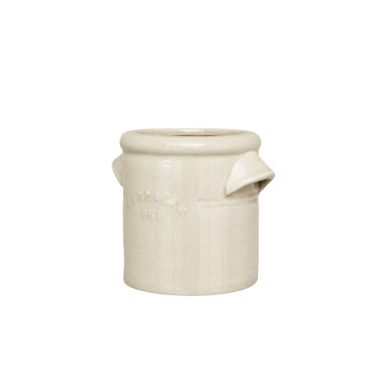 Pot brobacka crème droit 0,5L - XS