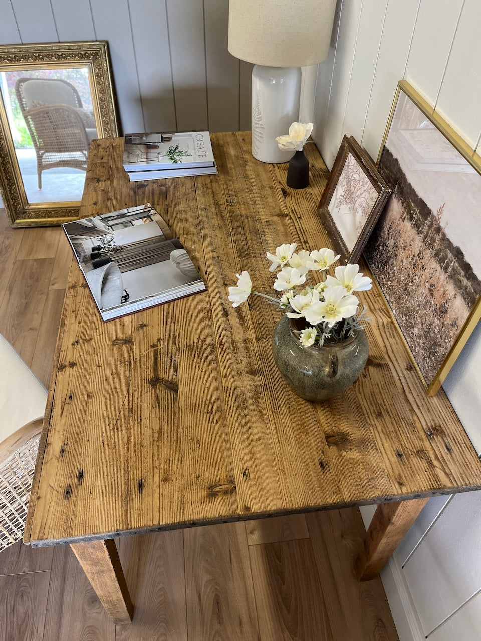 Table de ferme rustique