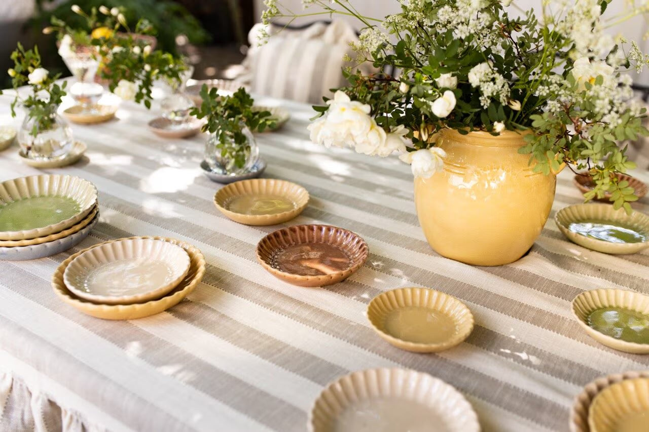 Coupelle en grès crème 16cm - S