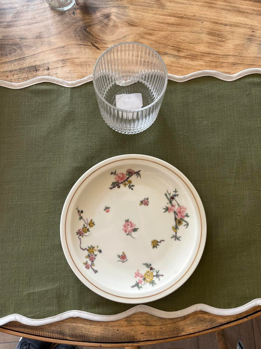 Assiettes à dessert en porcelaine de limoges vintage - Théodore Haviland