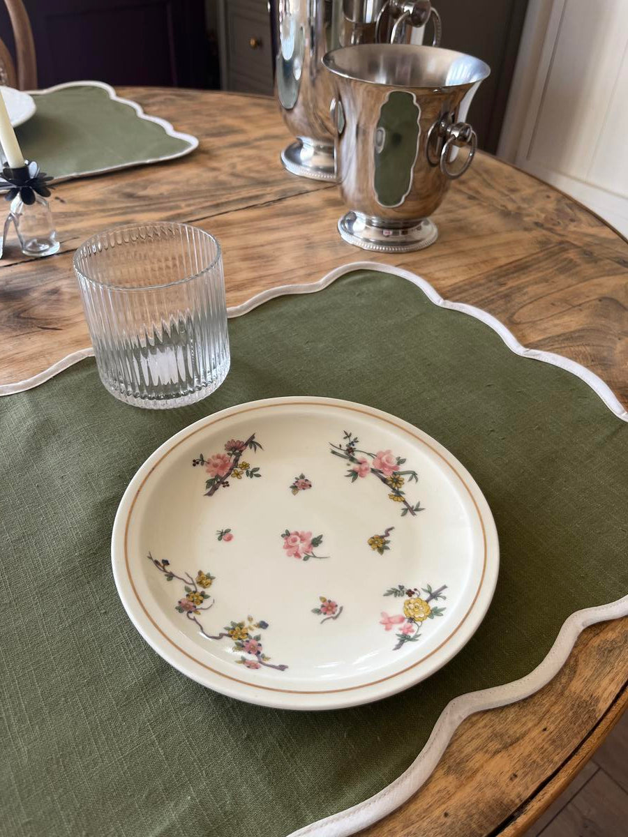 Assiettes à dessert en porcelaine de limoges vintage - Théodore Haviland