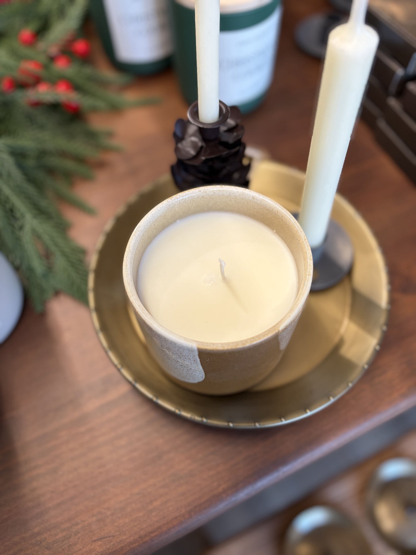 Bougie en céramique 70h - Pain d’épices