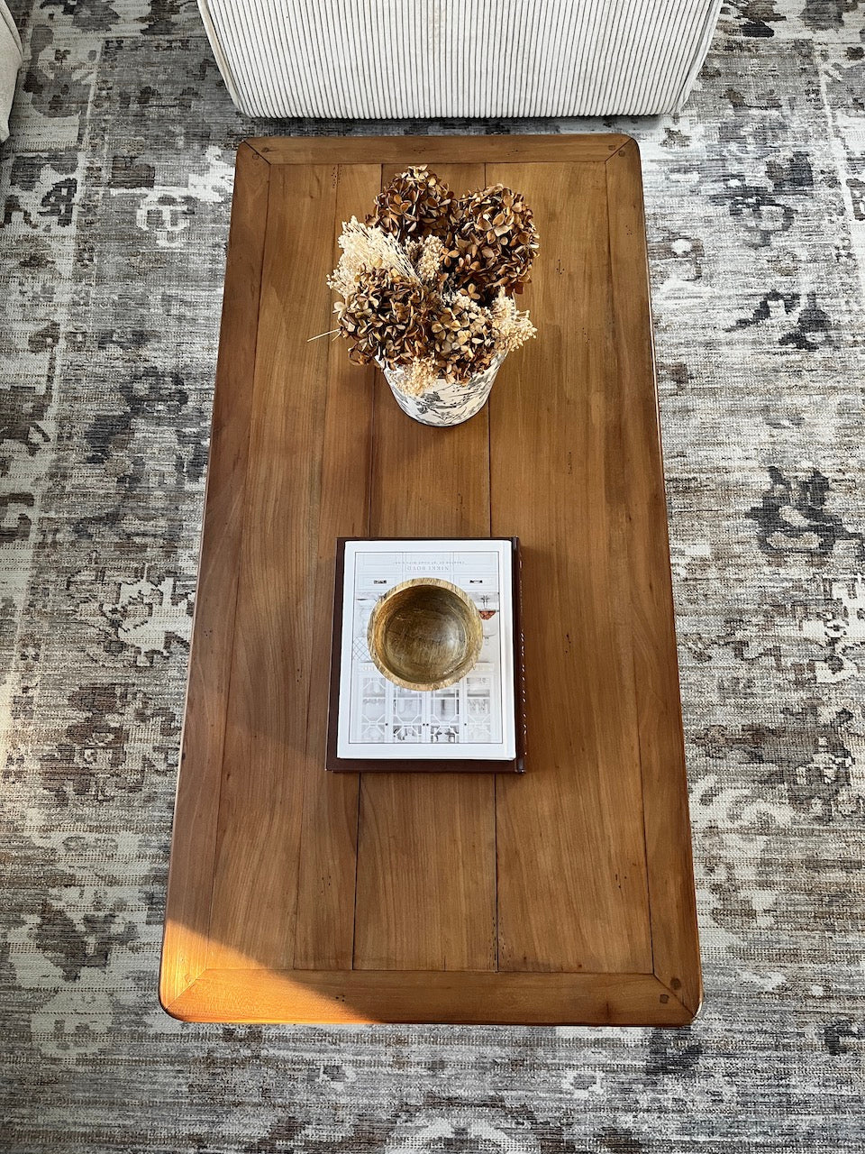 Table basse bois massif