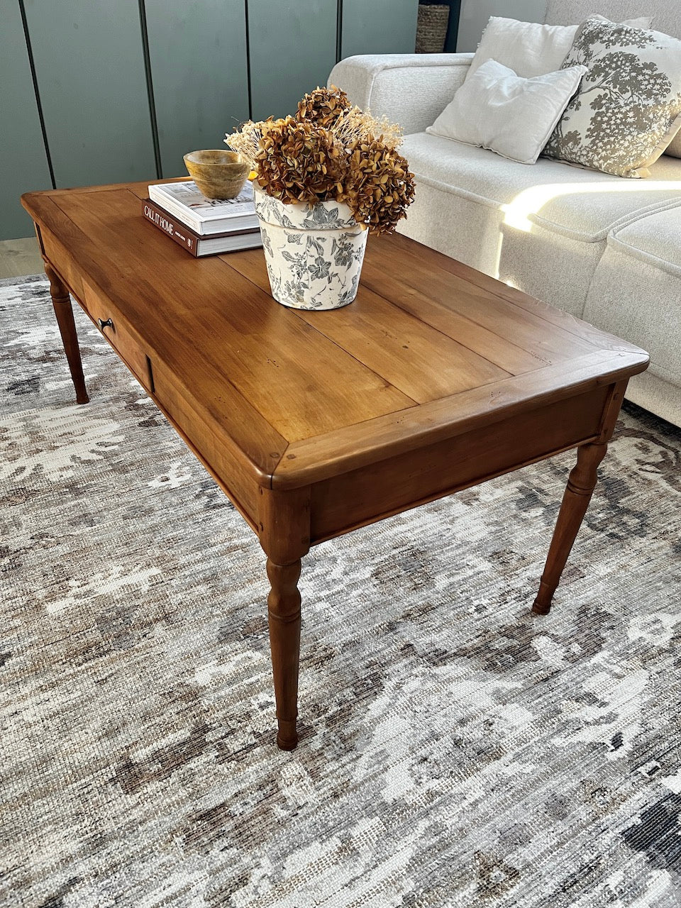 Table basse bois massif