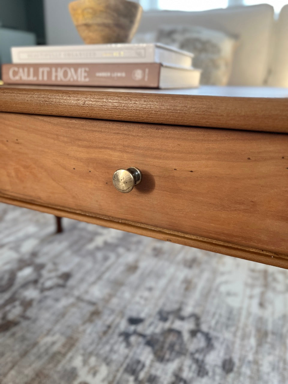 Table basse bois massif
