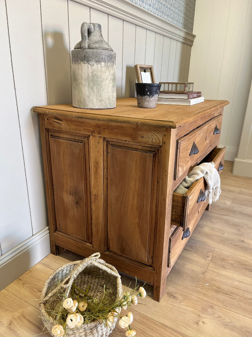 Commode rustique 3 tiroirs