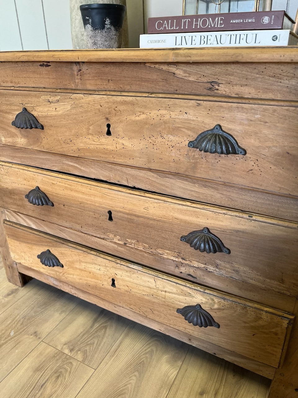 Commode rustique 3 tiroirs