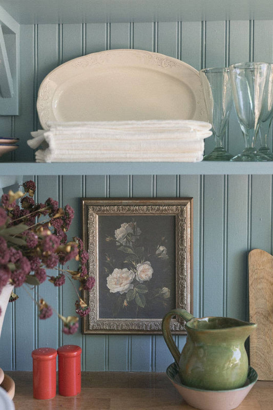 Impression sur toile encadrée Moody Still Life Rose