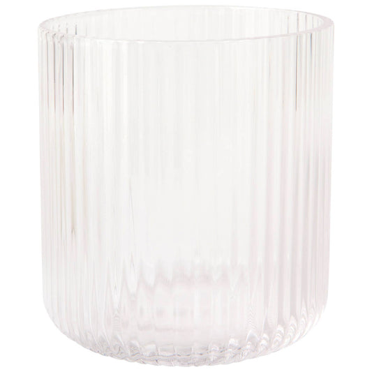 Verre cannelé 355ml - Transparent