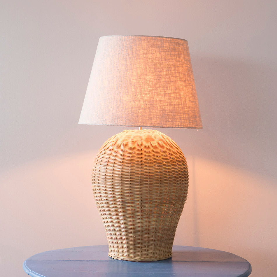 Lampe en rotin Palma