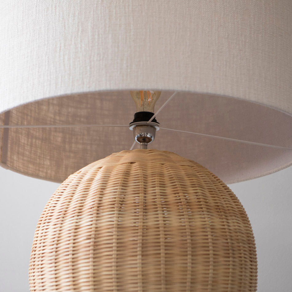 Lampe en rotin Palma
