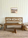 Banc rustique en pin