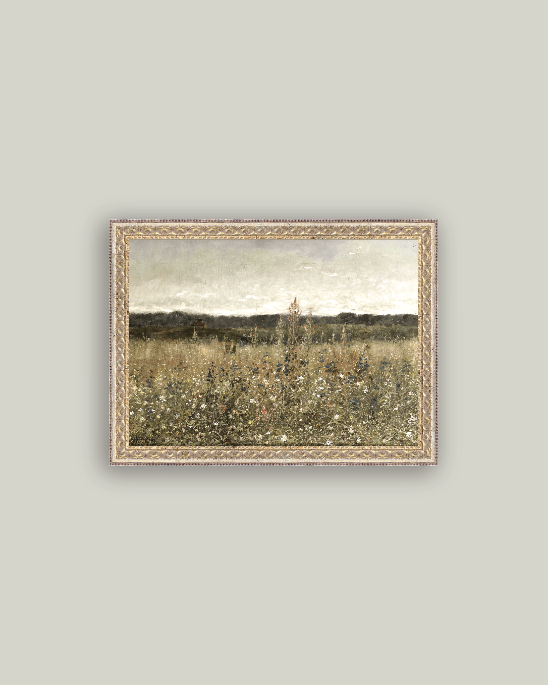 Impression sur toile encadrée Wildflower Field