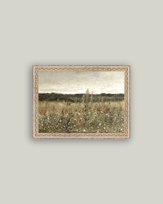 Impression sur toile encadrée Wildflower Field