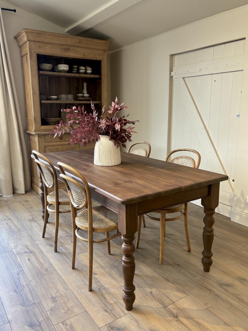 Table rectangulaire en pin