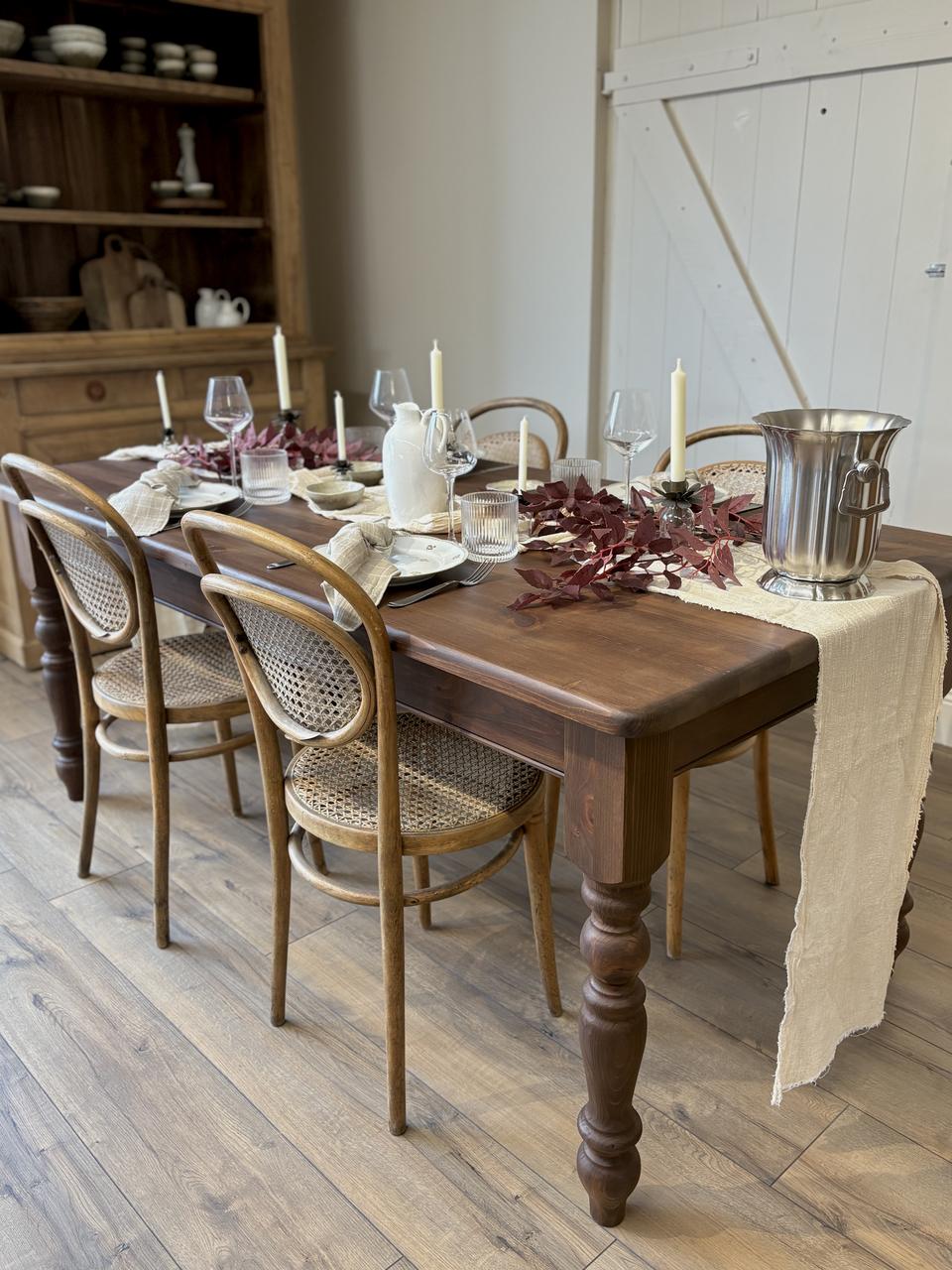 Table rectangulaire en pin