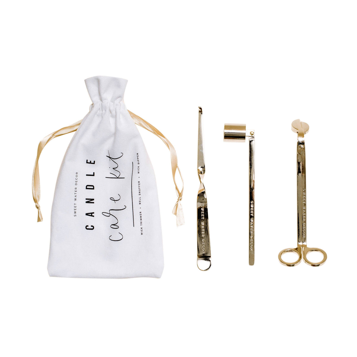 Kit d'entretien pour bougies - doré