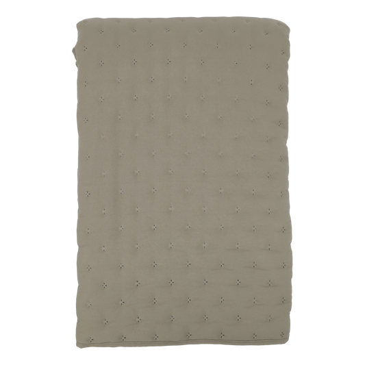 Couvre-lit Soft Quilt - Gris 240 x 260 cm
