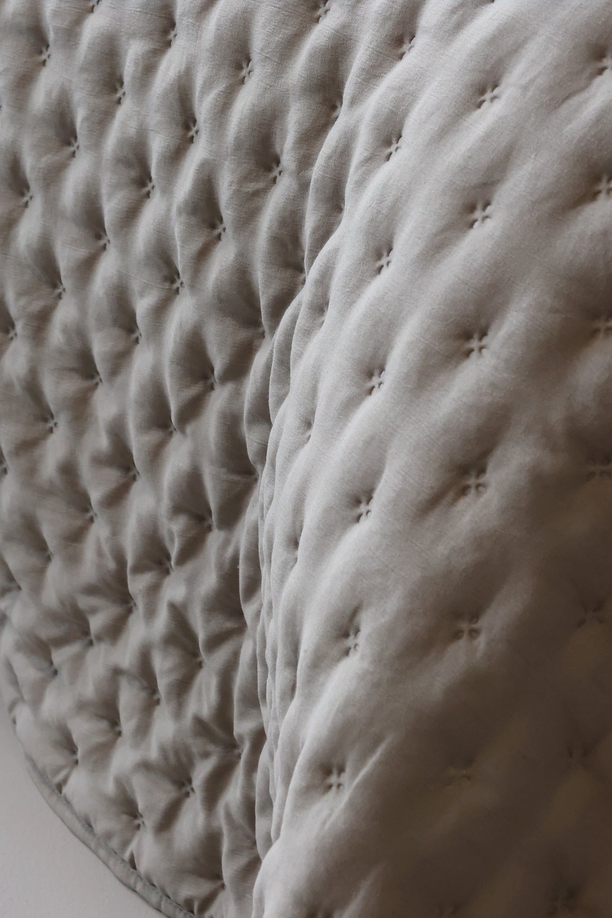 Couvre-lit Soft Quilt - Gris 240 x 260 cm