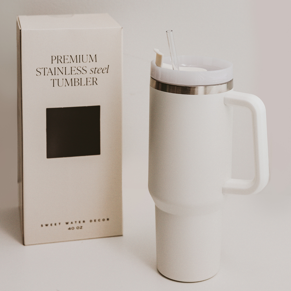 Gobelet de voyage 1,2L - crème