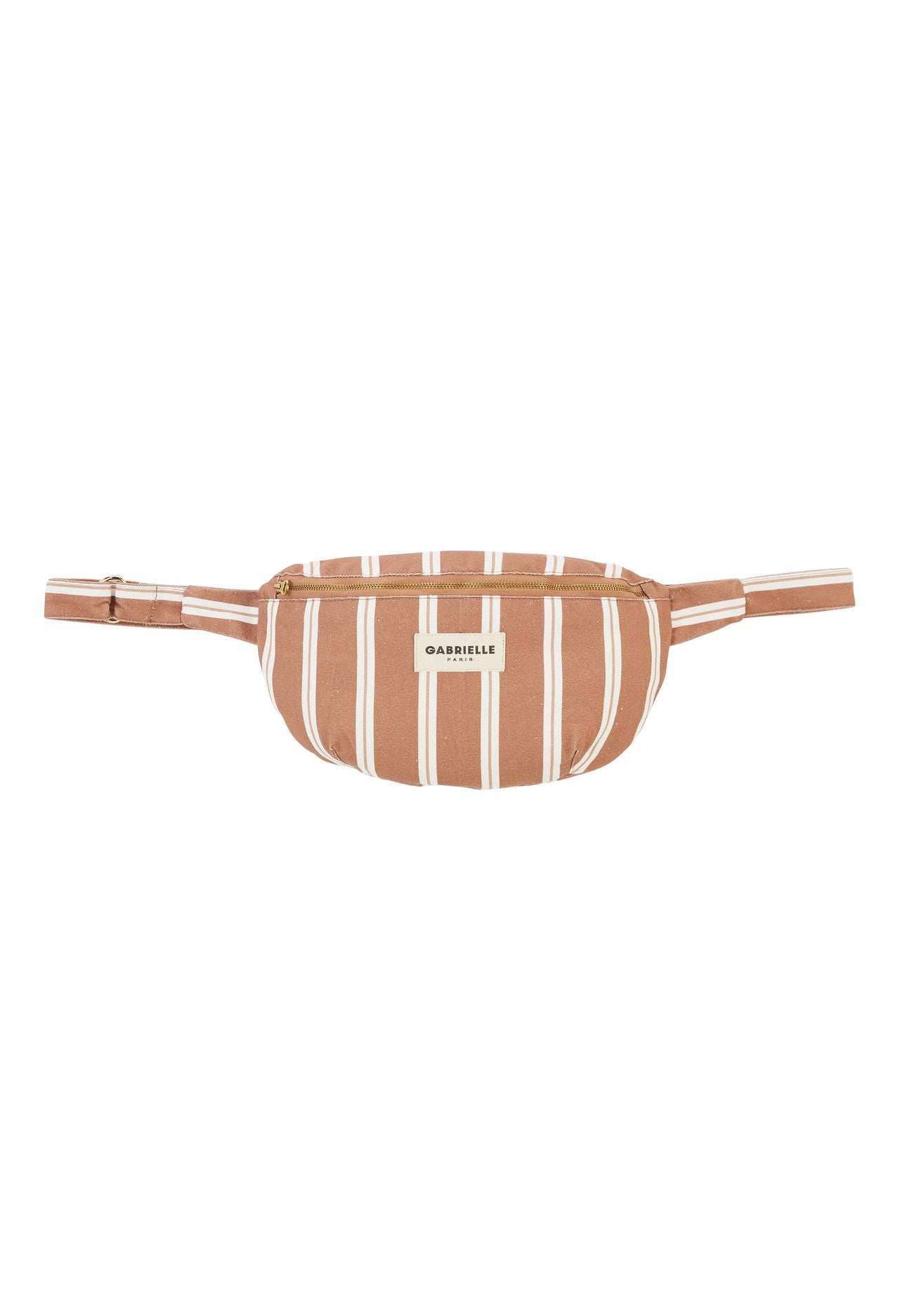 Sac banane - rayures noisette