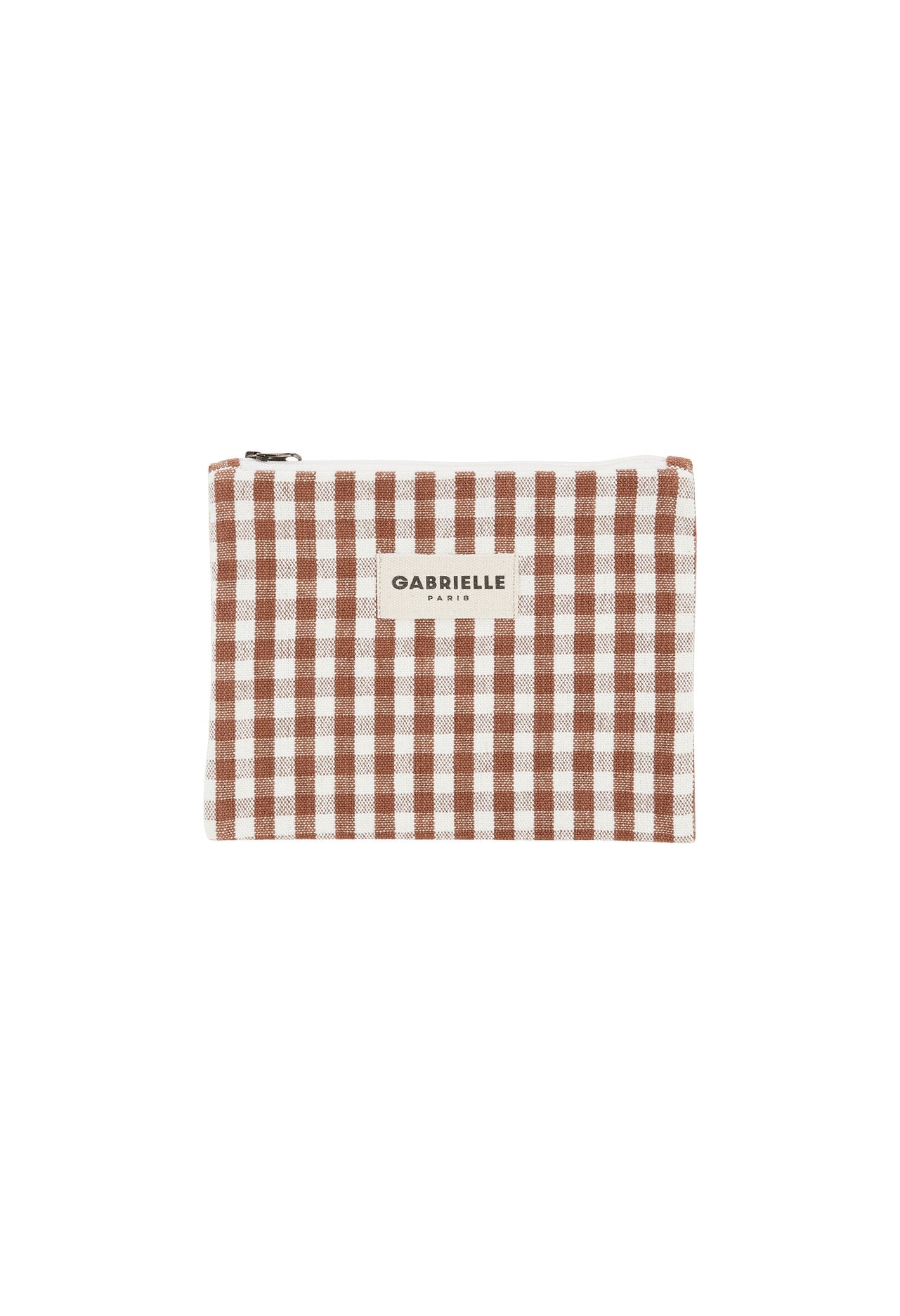 Petite pochette - Vichy Moka