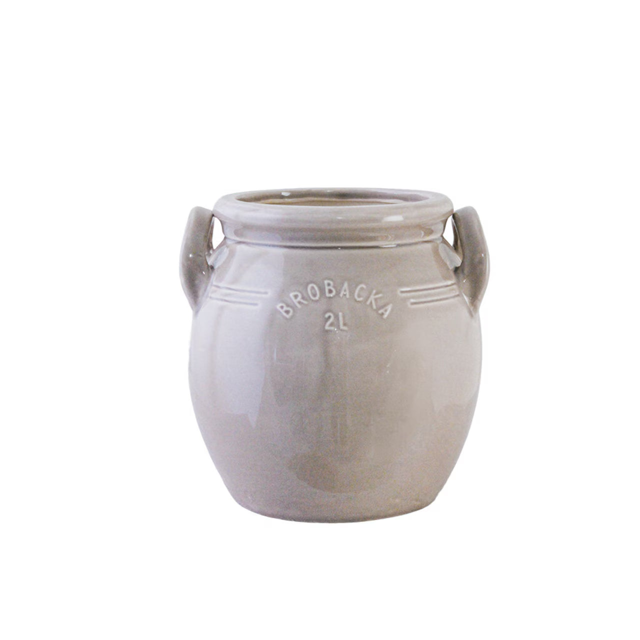 Pot Brobacka 2L greige - S