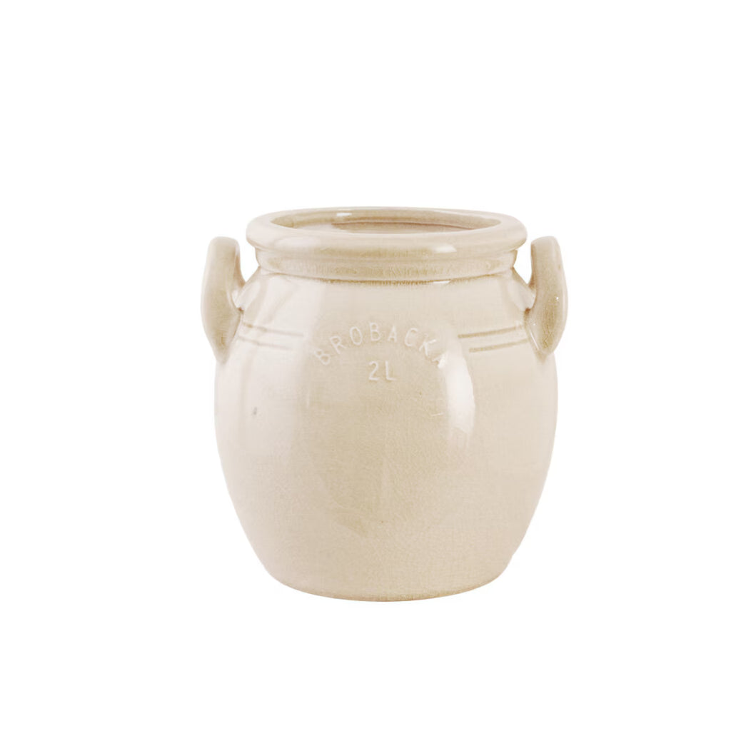 Pot Brobacka 2L crème - S