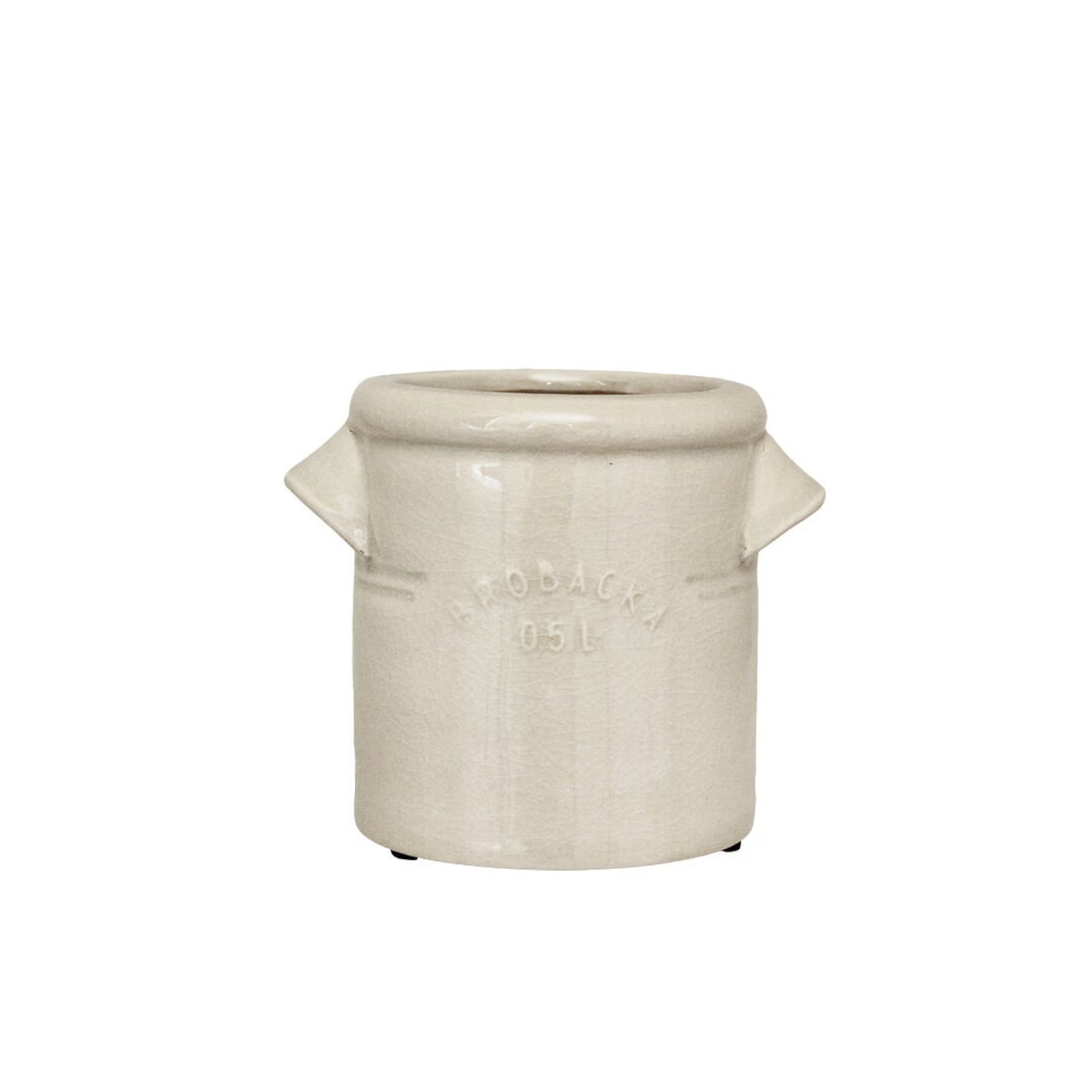 Pot brobacka crème droit 0,5L - XS