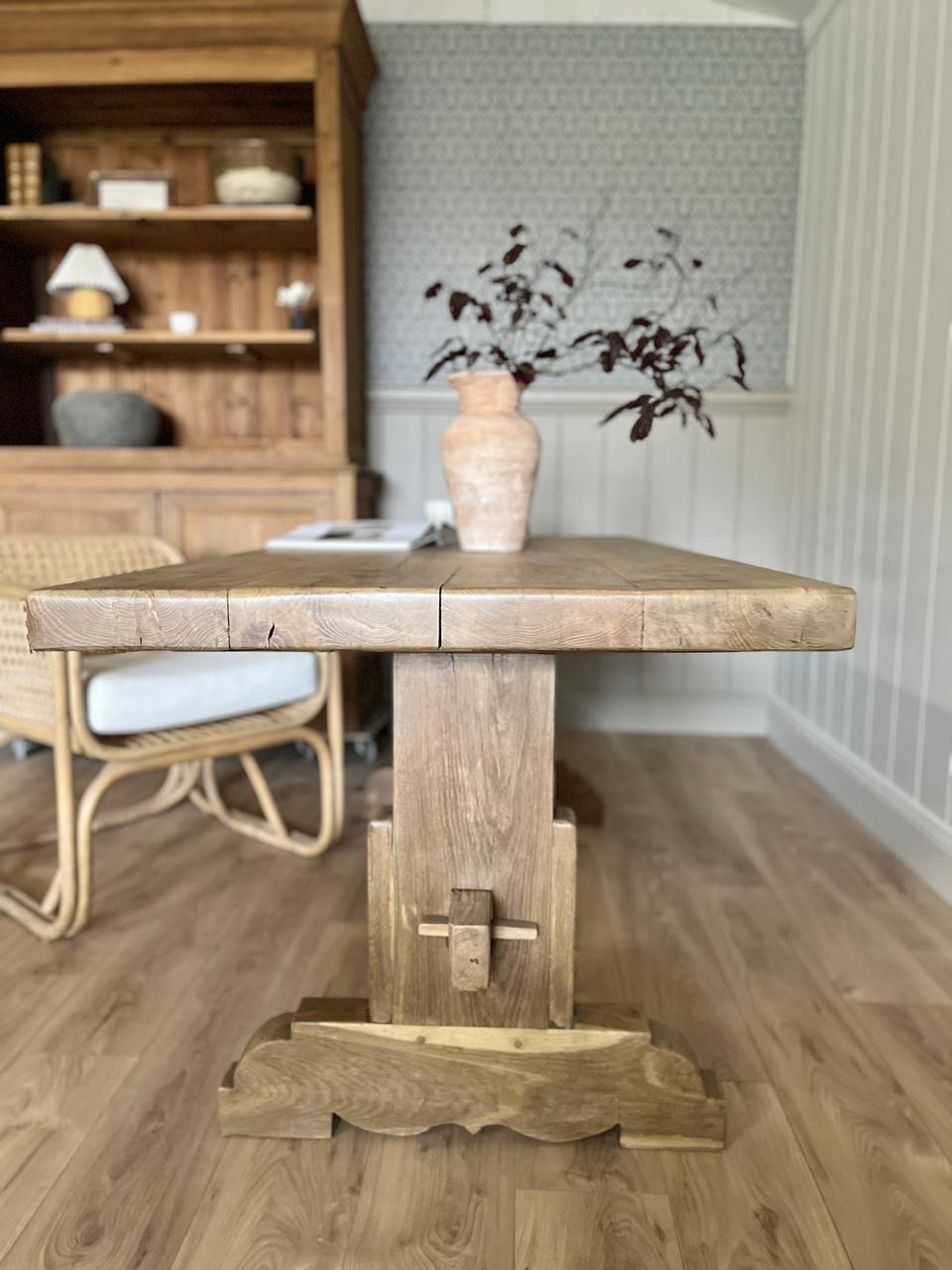Table monastère en chêne