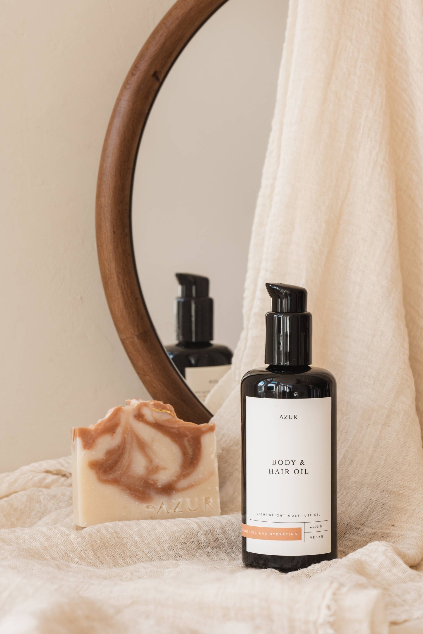 HUILE POUR LE CORPS ET LES CHEVEUX | 100 % naturelle | Squalane