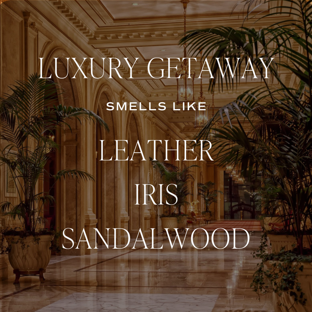 Bougie de soja en verre Luxury Getaway - 40h