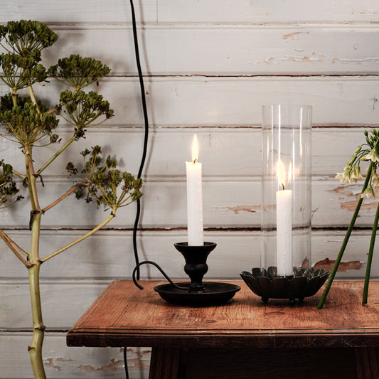 Bougeoir à anse noir