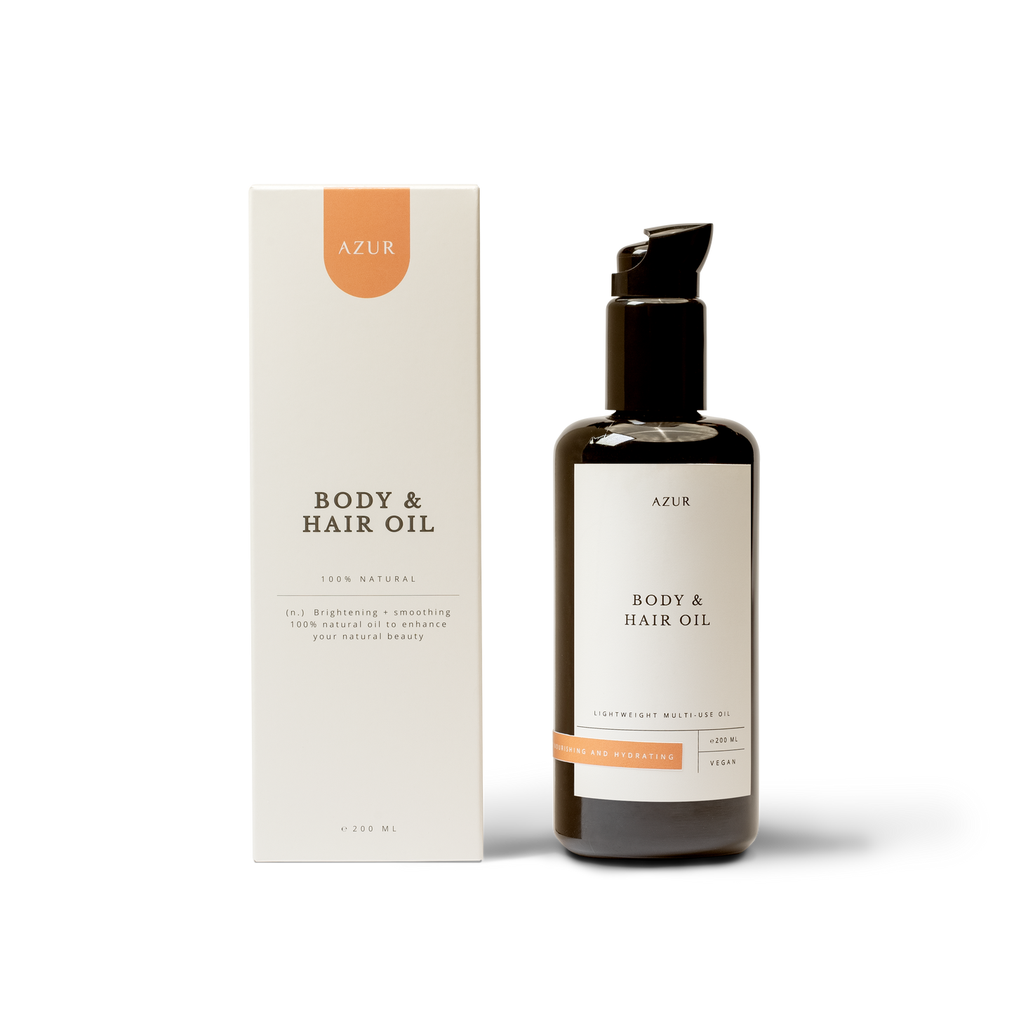 HUILE POUR LE CORPS ET LES CHEVEUX | 100 % naturelle | Squalane