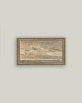 Impression sur toile encadrée Sunset Sky