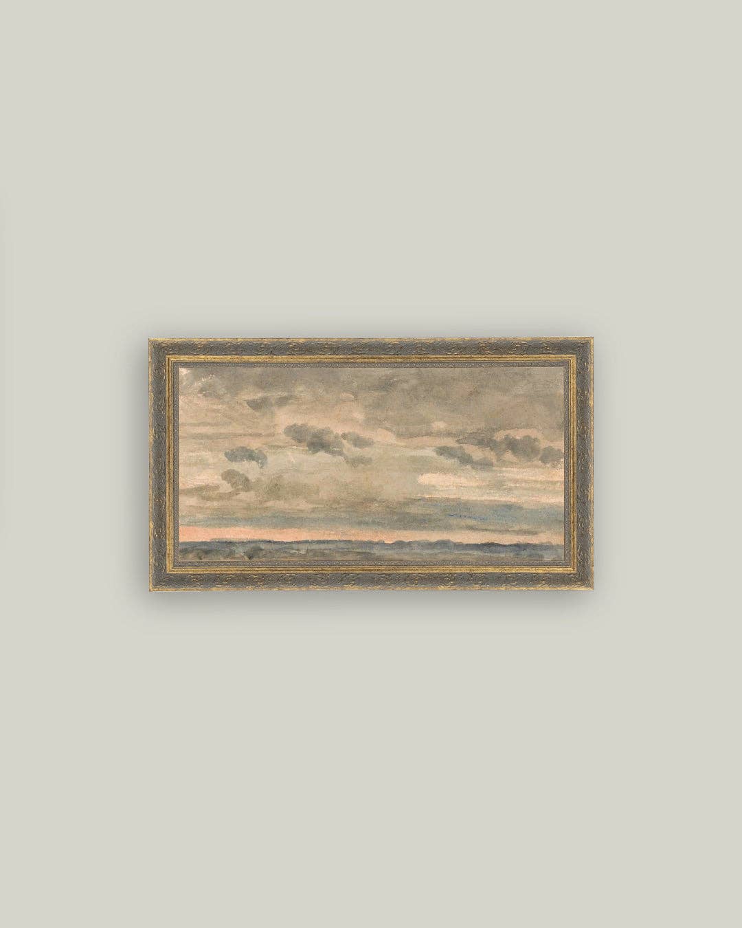 Impression sur toile encadrée Sunset Sky