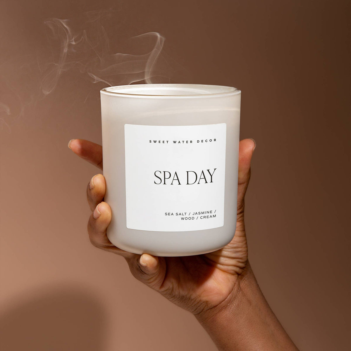 Bougie de soja Spa Day, pot mat - 70h